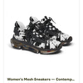 Women’s Splatter Mesh Street Sneakers